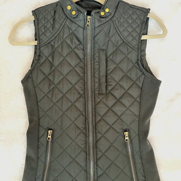 Me Jane Olive Green Women's Vest Size Small - Picture 4 of 10
